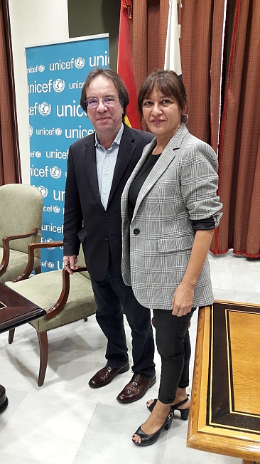 La alcaldesa recoge la renovación al municipio del sello de Ciudad Amiga de la Infancia de UNICEF