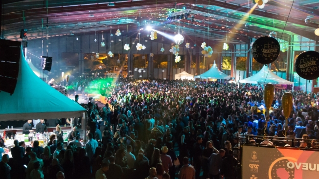Más de 5.000 personas pasaron por la fiesta de La Karpa para dar la bienvenida al nuevo año 2019
