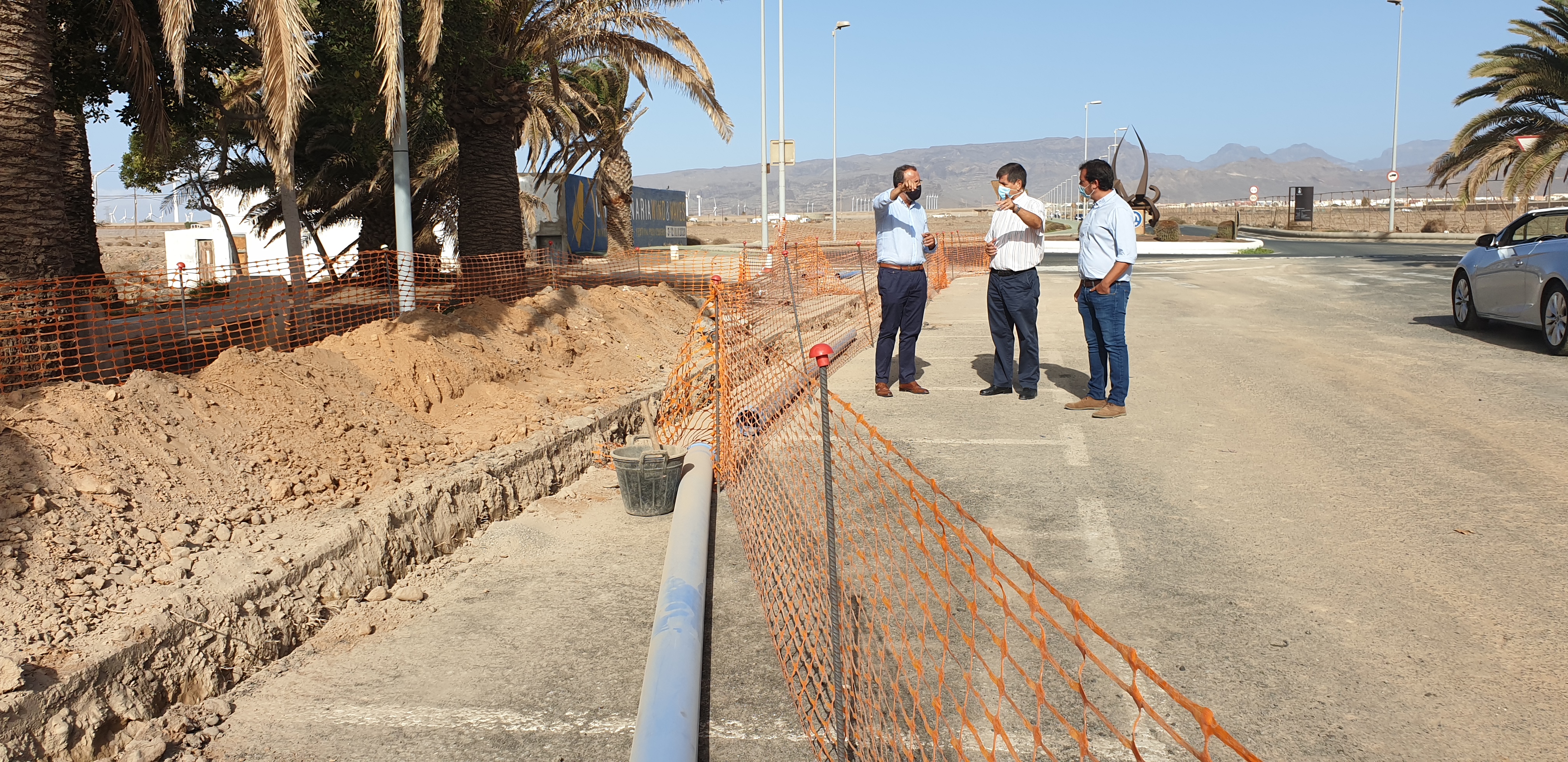 El Ayuntamiento   invierte 80.000 euros en la renovación de la red de saneamiento de Pozo Izquierdo 