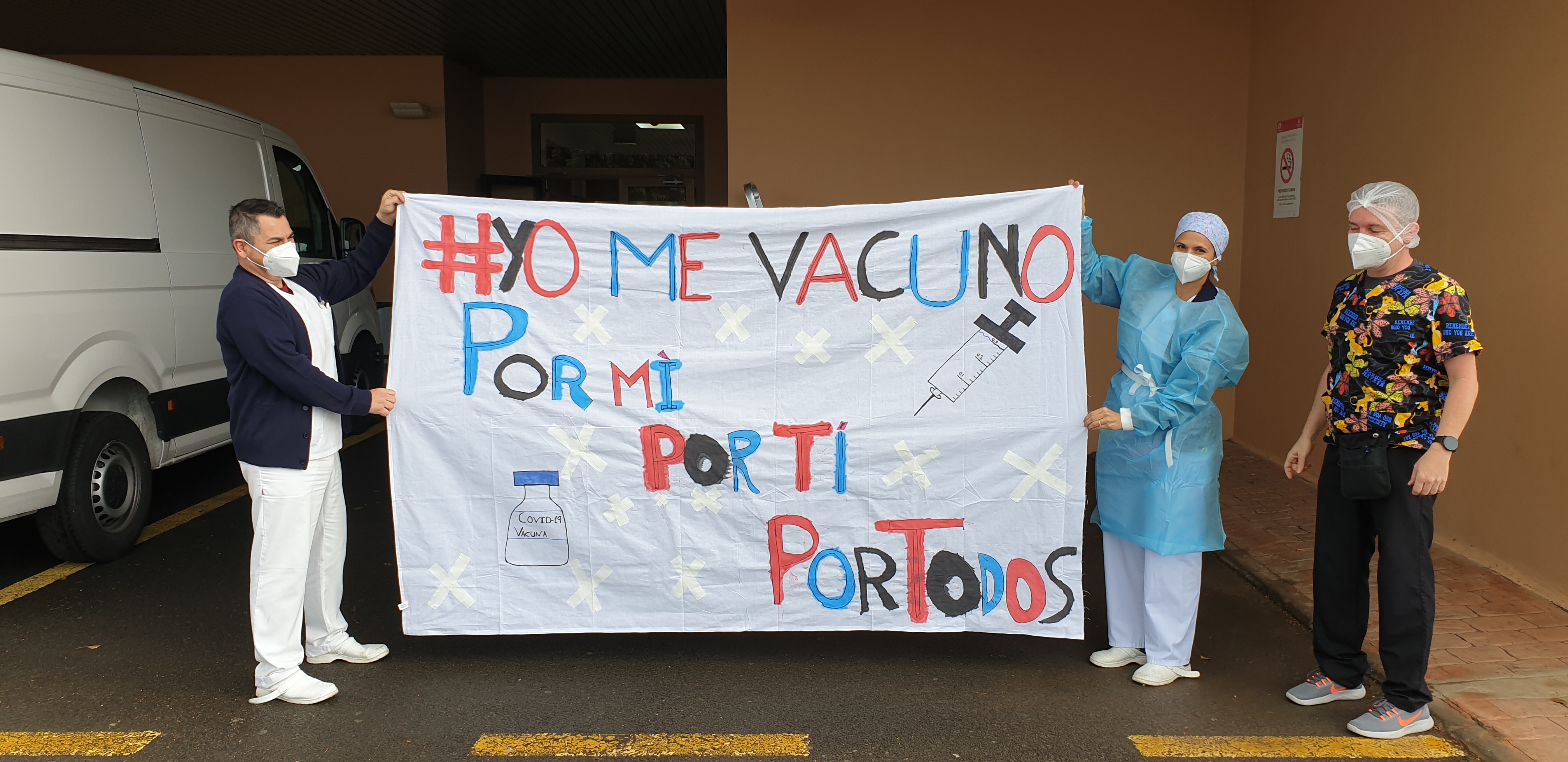 Cerca de 650 grandes dependientes de Santa Lucía  ya se han vacunado en su domicilio gracias al apoyo del Ayuntamiento