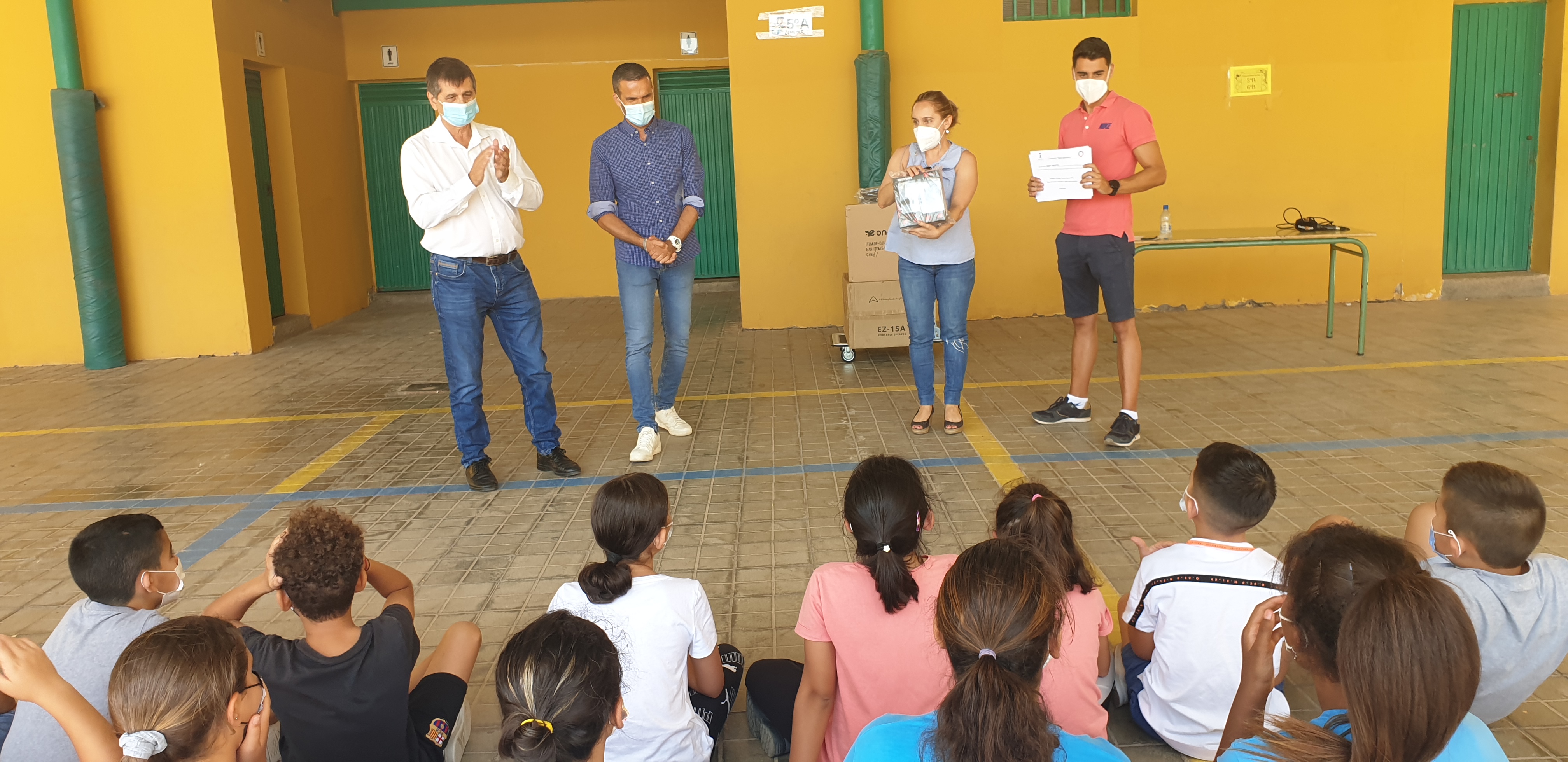 Santa Lucía premia  los trabajos audiovisuales en defensa de los Objetivos de Desarrollo Sostenible hechos por estudiantes del municipio