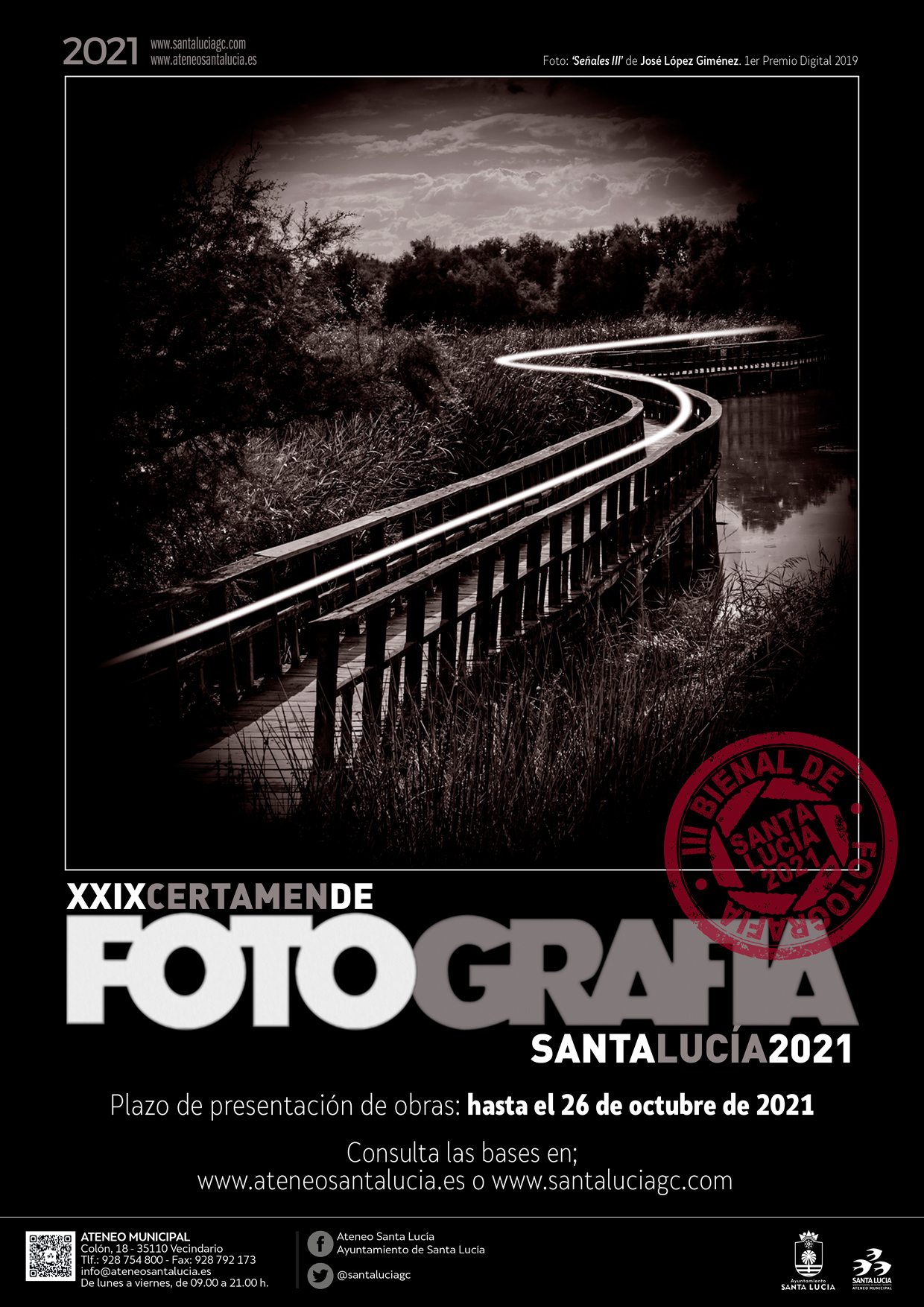 Santa Lucía convoca los certámenes de fotografía en blanco y negro y digital con los premios Nono Castro y Víctor Jara