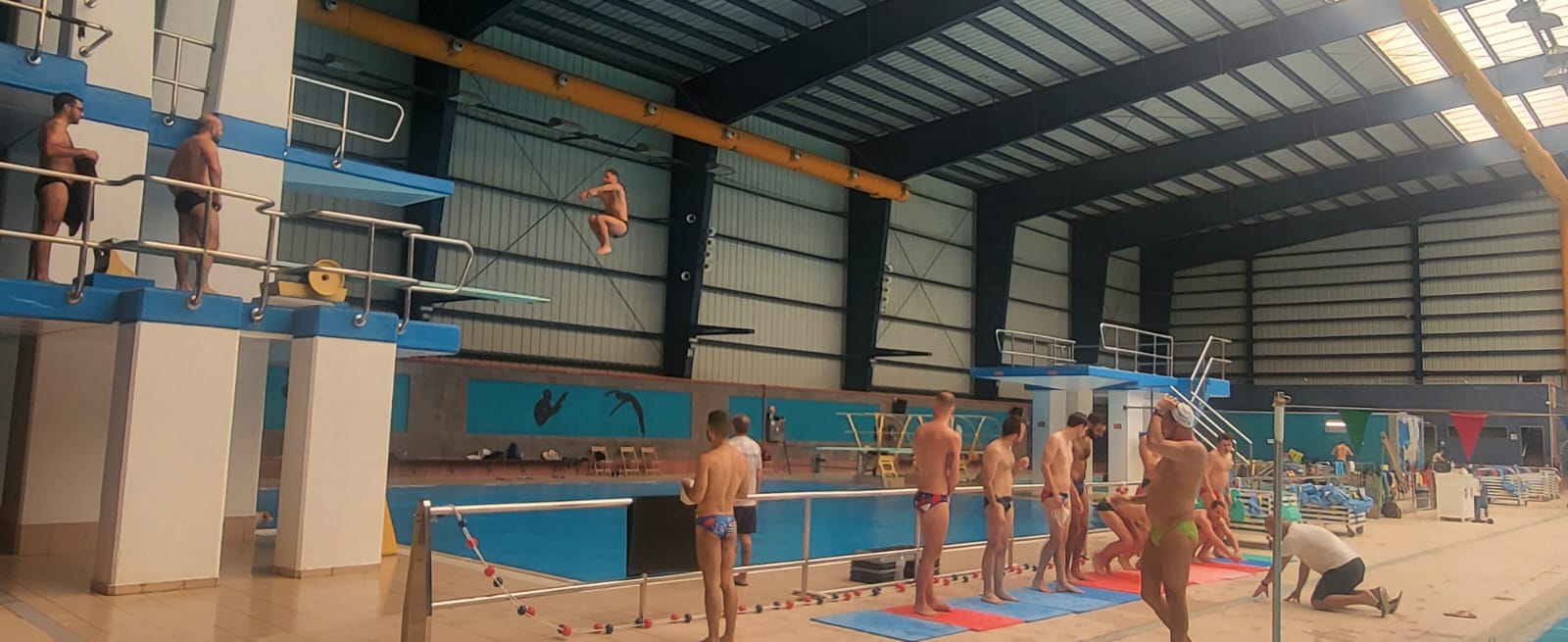  Deportistas de Noruega y Francia vuelven a entrenar en las instalaciones municipales de  Santa Lucía de Tirajana