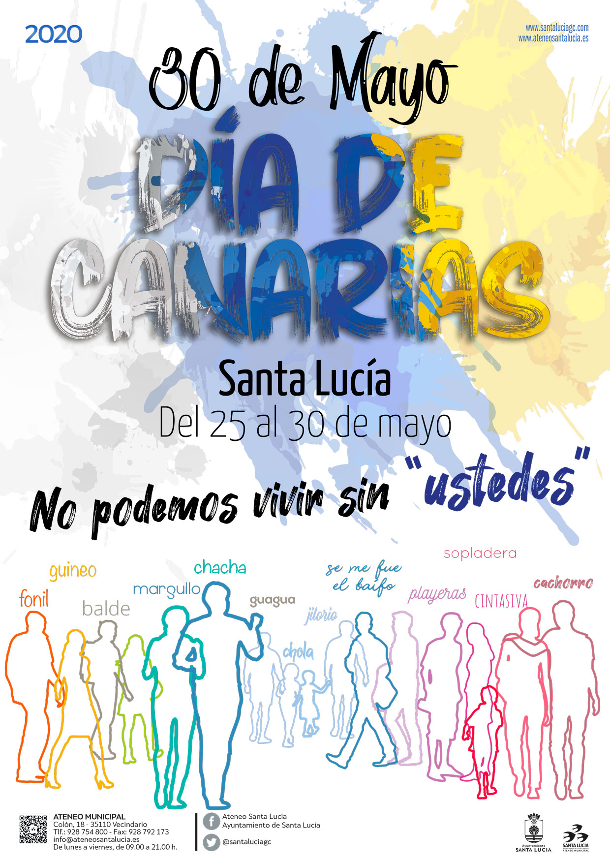 Santa Lucía reivindica el dialecto canario con una semana de cuentos, música, charlas, humor , recetas y música por el Día de Canarias