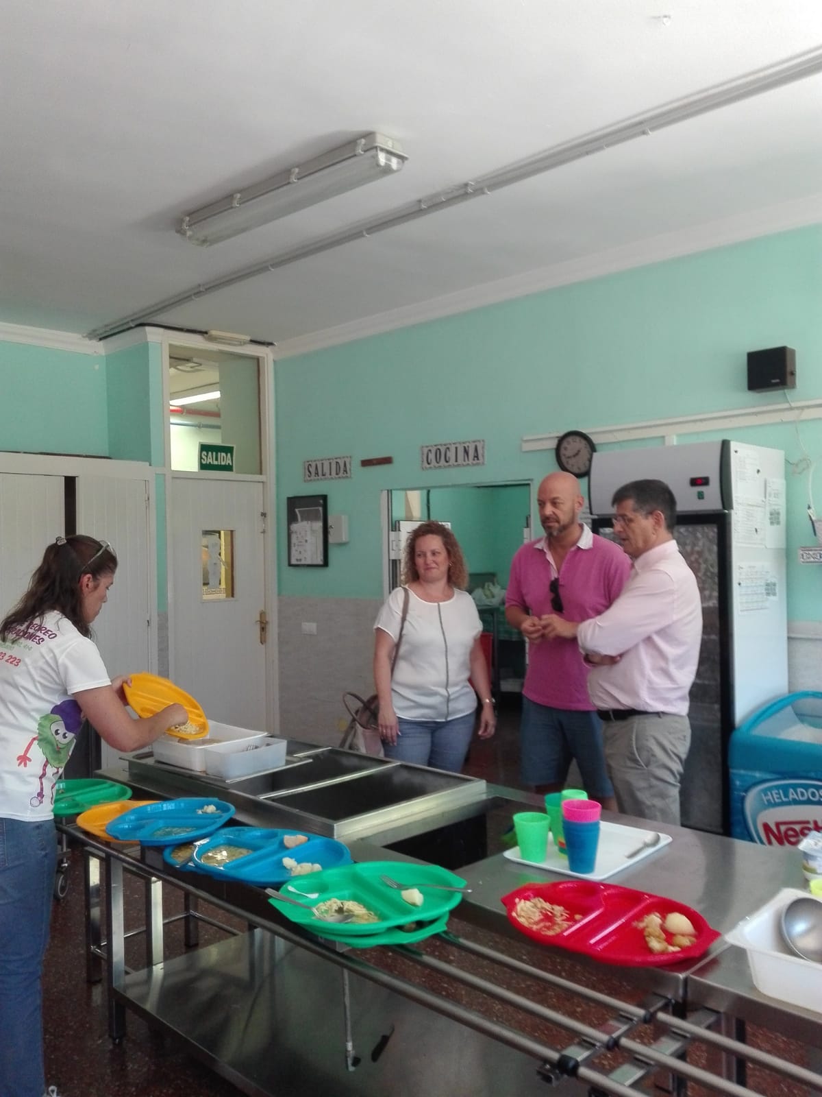 Este martes comienzan las  actividades de verano con comedores escolares en Santa Lucía