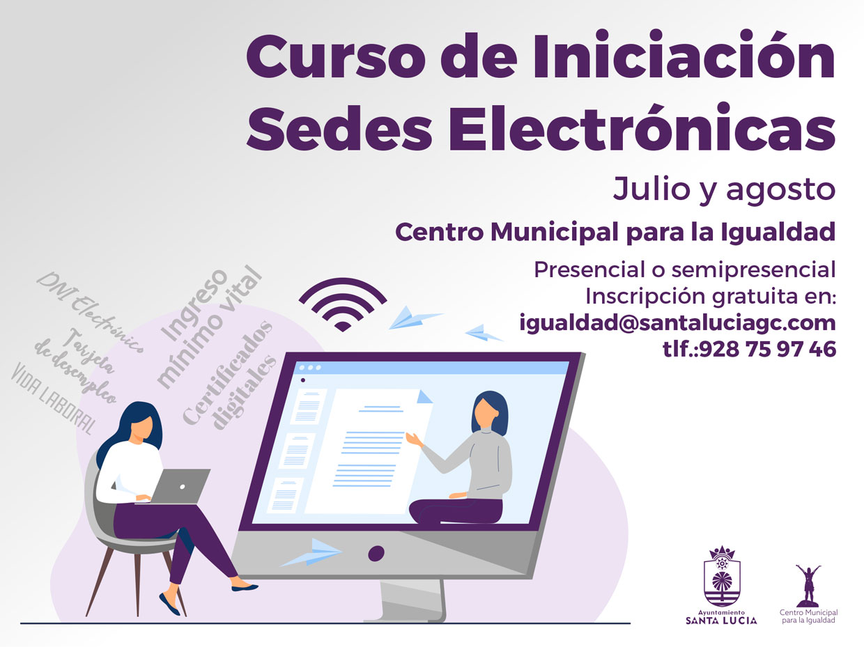 El Centro Municipal para la  Igualdad promueve la formación gratuita para utilizar herramientas telemáticas con  la administración electrónica  