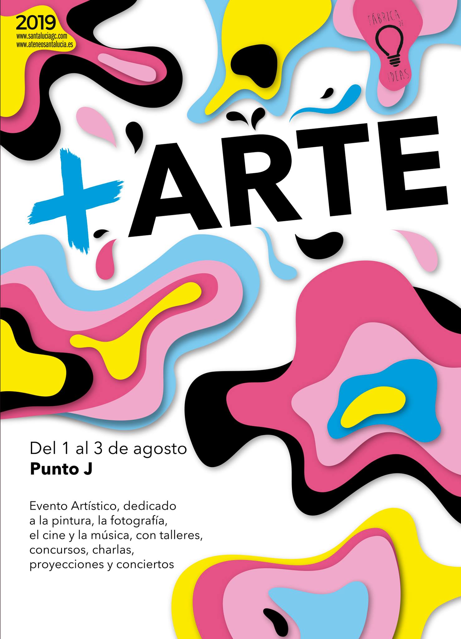 El Festival Artístico y Cultural para jóvenes + Arte mostrará en el Punto J. el talento artístico de la juventud de Santa Lucía