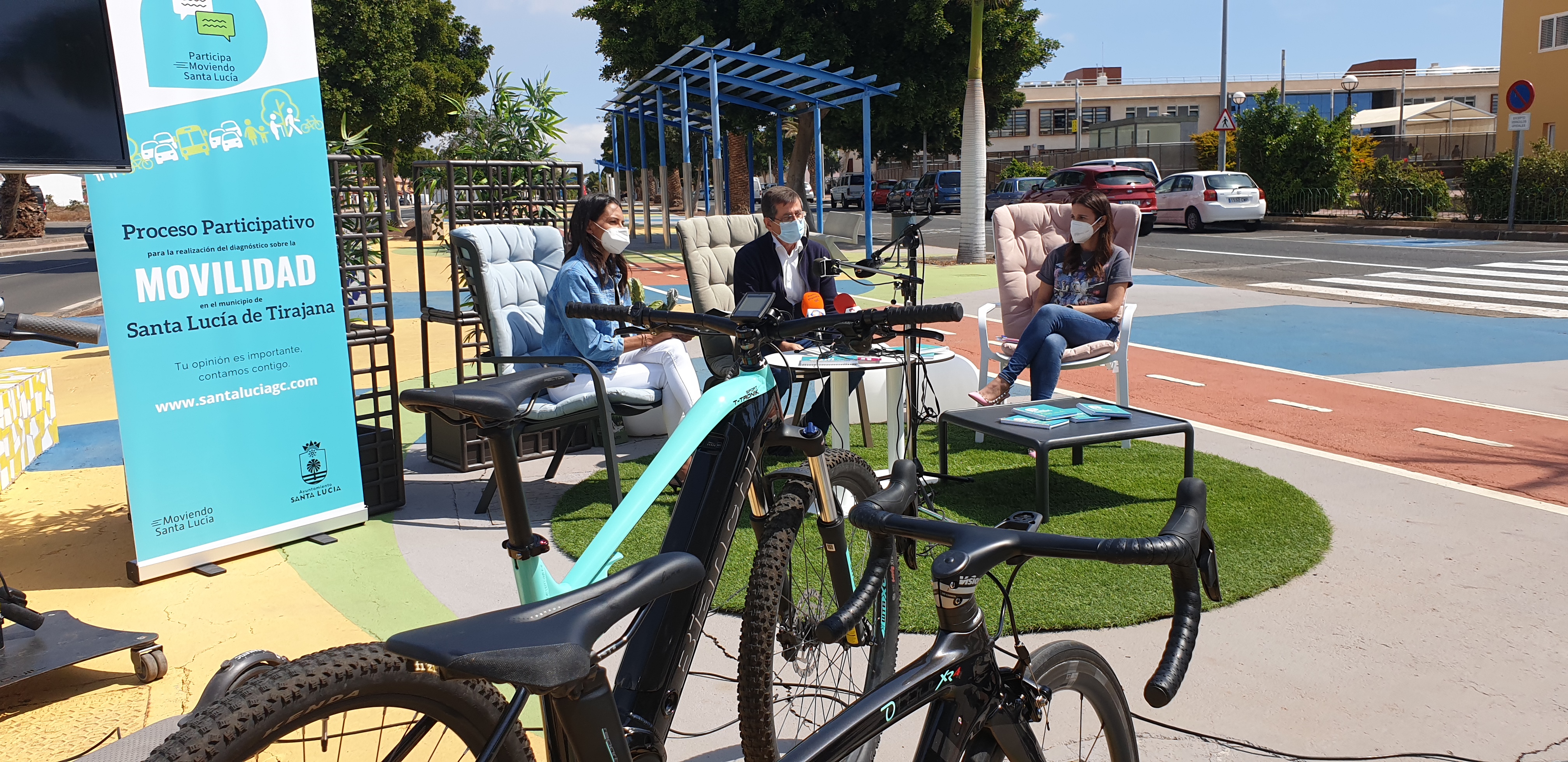 Santa Lucía   realizará un plan de movilidad por una ciudad sostenible con la participación de colectivos vecinales y sociales 